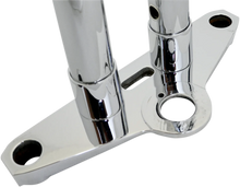 Load image into Gallery viewer, LA Choppers Riser Extensions - 1-1/2" x 1-1/2" - Chrome LA-7413-52 - Side View