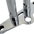 Load image into Gallery viewer, LA Choppers Riser Extensions - 1" x 1-1/2" - Chrome LA-7413-51 - Side View