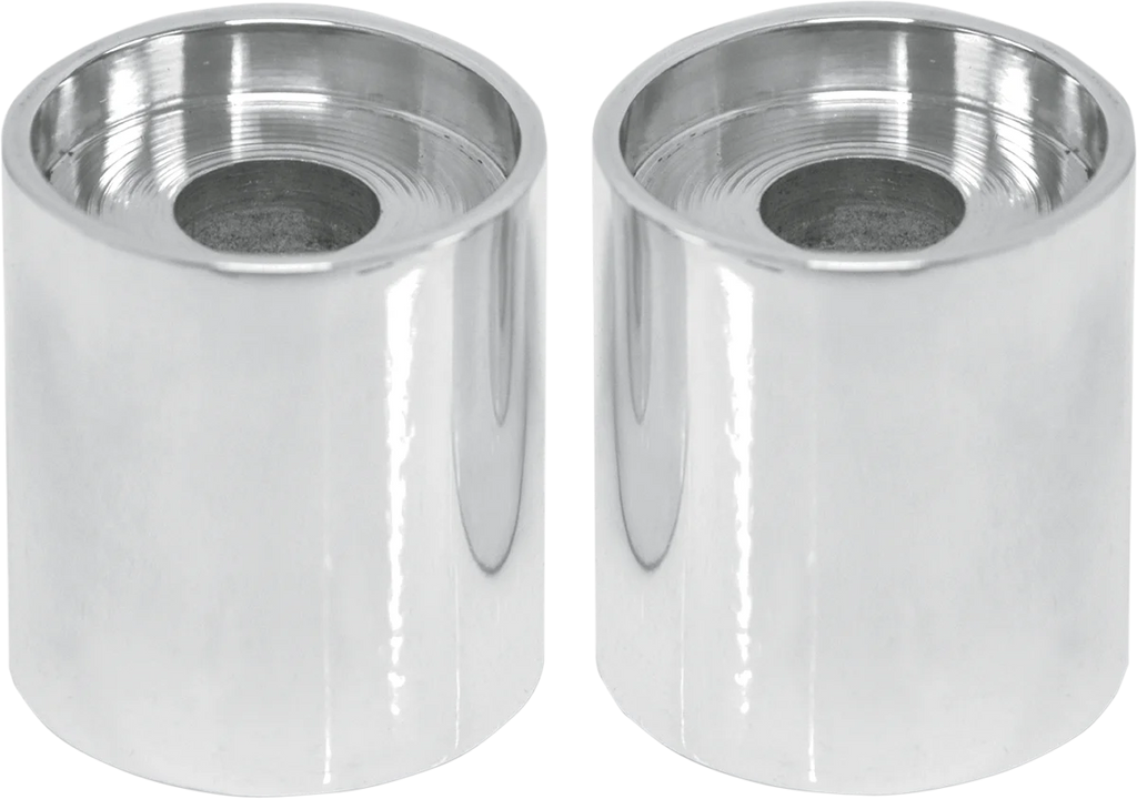 LA Choppers Riser Extensions - 2" x 1-1/2" - Chrome LA-7413-53 - Side View