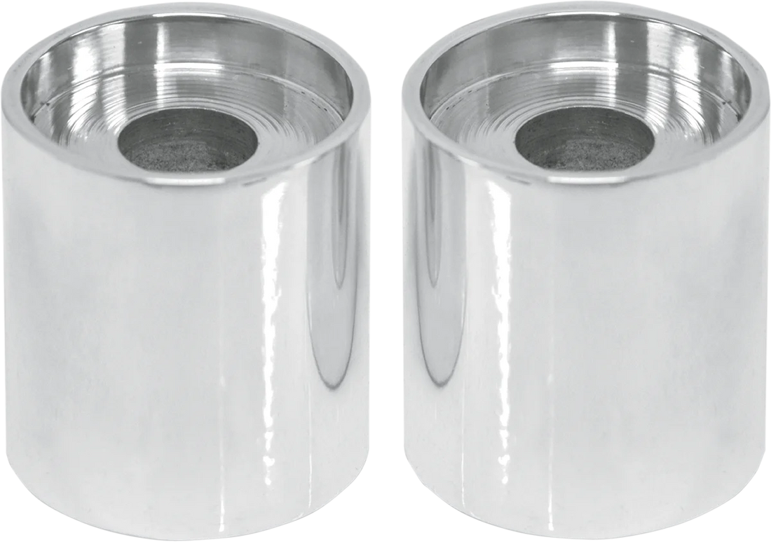 LA Choppers Riser Extensions - 2" x 1-3/4" - Chrome LA-7413-73 - Side View