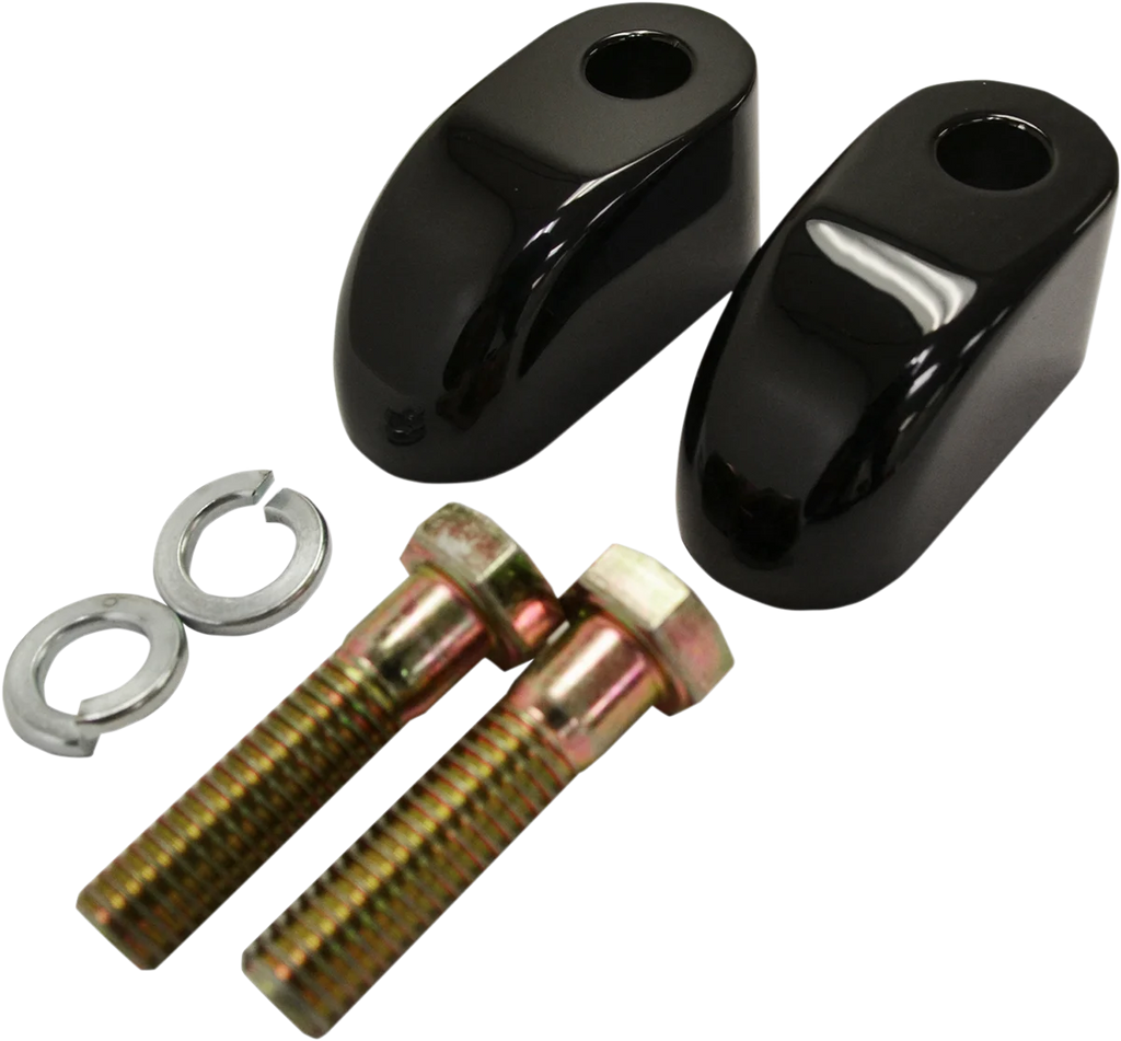 LA Choppers Riser Extensions - Pullback - 1" - Black LA-7416-01B - Main Product View