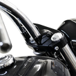Load image into Gallery viewer, LA Choppers Riser Extensions - Pullback - 1" - Black LA-7416-01B - Side View