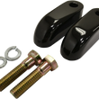 Load image into Gallery viewer, LA Choppers Riser Extensions - Pullback - 2" - Black LA-7416-02B - Main Product View