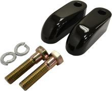 Load image into Gallery viewer, LA Choppers Riser Extensions - Pullback - 2" - Black LA-7416-02B - Main Product View