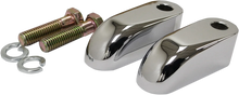 Load image into Gallery viewer, LA Choppers Riser Extensions - Pullback - 2" - Chrome LA-7416-02 - Main Product View