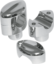 Load image into Gallery viewer, LA Choppers Risers - Hefty Mohawk - 1-1/2" - Chrome LA-7404-01 - Main Product View