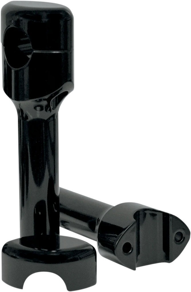 LA Choppers Risers - Hefty Smooth - 1-1/2" - Chrome LA-7406-01 - Detail View