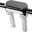 Load image into Gallery viewer, LA Choppers Risers - Hefty - Top - 3" - Chrome LA-7446-03 - Side View