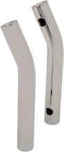 Load image into Gallery viewer, LA Choppers Risers - Kage Fighter - Pullback - 10" - Chrome LA-7336-10R - Side View