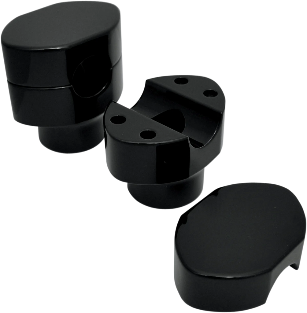 LA Choppers Risers - Paughco Springer - Black LA-7410-03B - Main Product View
