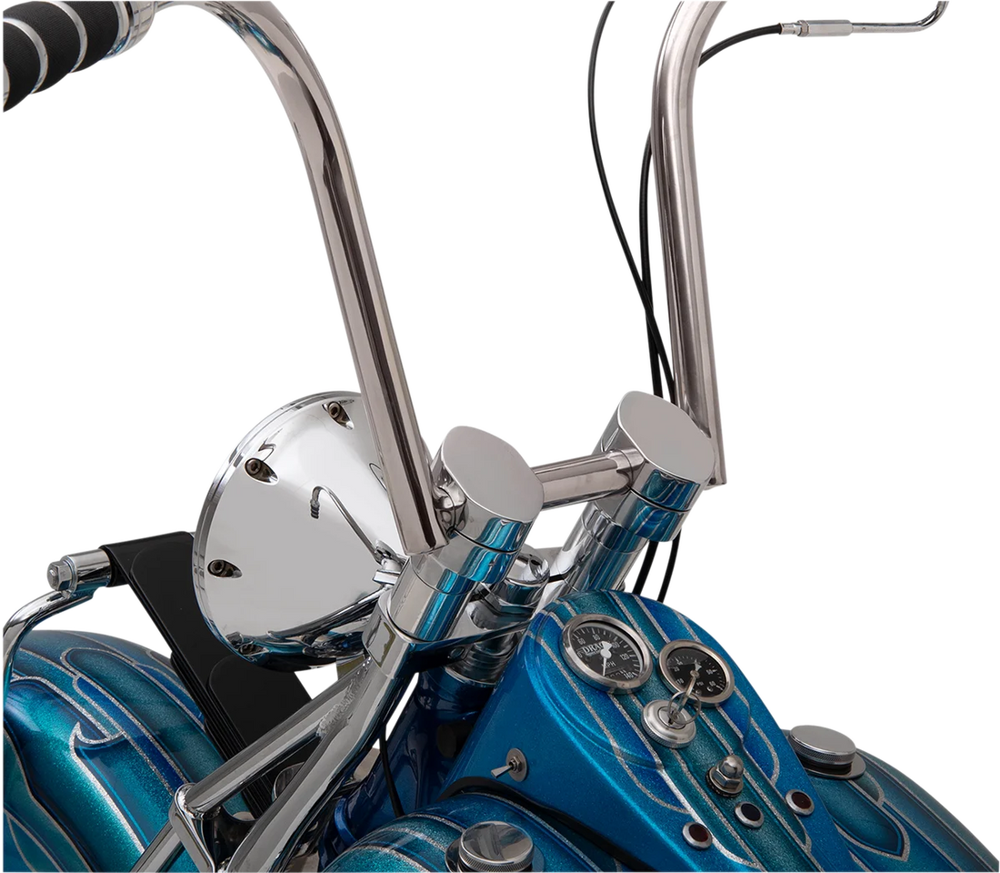 LA Choppers Risers - Paughco Springer - Chrome LA-7410-03 - Side View