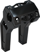 Load image into Gallery viewer, LA Choppers Risers - Pullback - 6" x 1-1/4" - Black Anodized LA-7481-06B - Main Product View