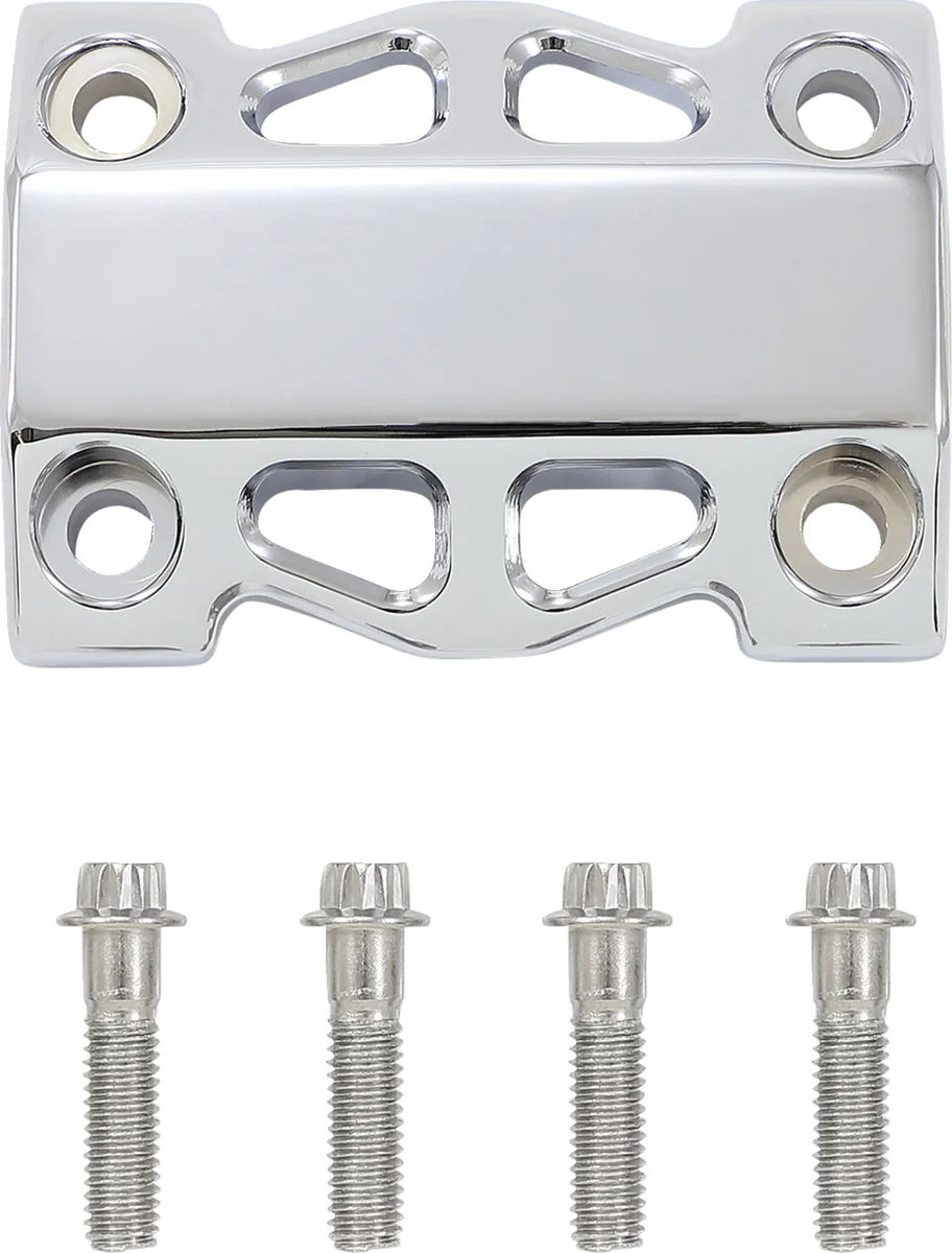 LA Choppers Risers - Pullback - 6" x 1-1/4" - Chrome LA-7481-06C - Side View