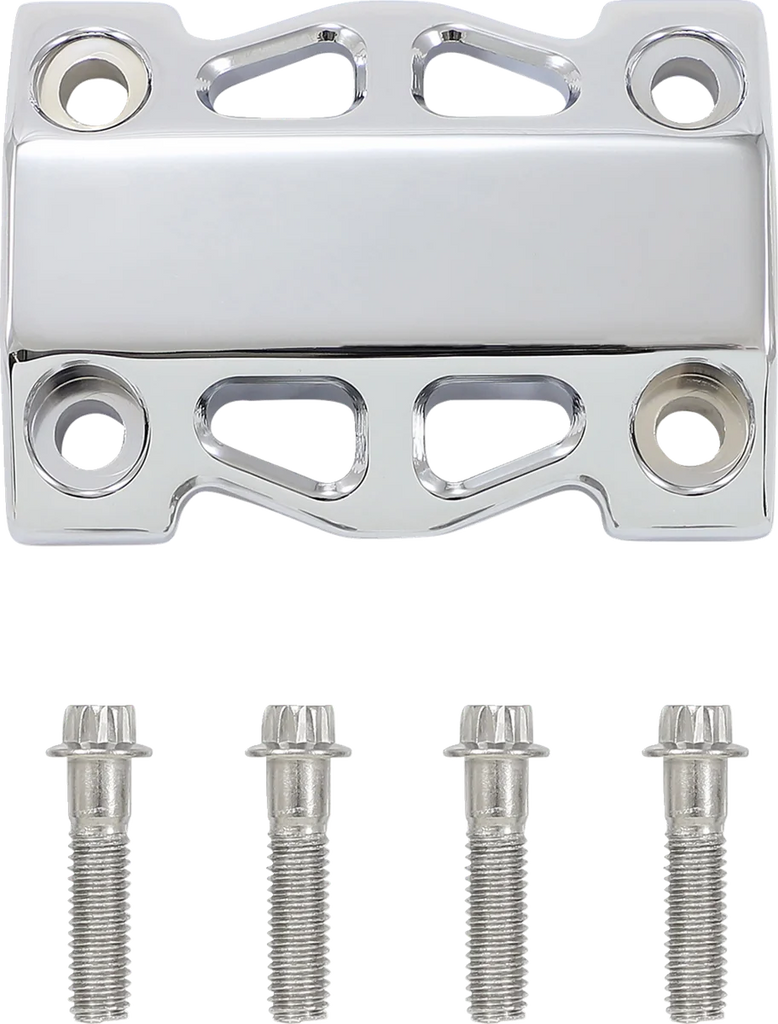 LA Choppers Risers - Pullback - 6" x 1-1/4" - Chrome LA-7481-06C - Side View