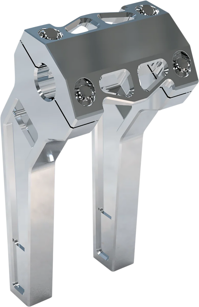 LA Choppers Risers - Pullback - 8" - Raw LA-7471-08R - Main Product View