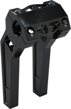 Load image into Gallery viewer, LA Choppers Risers - Pullback - 8" x 1-1/4" - Black Anodized LA-7481-08B - Main Product View