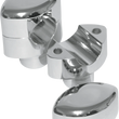 Load image into Gallery viewer, LA Choppers Risers - Smooth - 1-1/2" - Chrome LA-7402-01 - Main Product View
