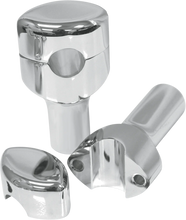 Load image into Gallery viewer, LA Choppers Risers - Smooth - 3" - Chrome LA-7402-03 - Main Product View