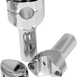 Load image into Gallery viewer, LA Choppers Risers - Smooth - 4" - Chrome LA-7402-04 - Main Product View
