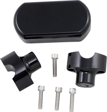 Load image into Gallery viewer, LA Choppers Risers - Solid Top - 1-1/2" - Black LA-7442-01B - Main Product View