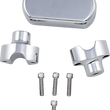 Load image into Gallery viewer, LA Choppers Risers - Solid Top - 1-1/2" - Chrome LA-7442-01 - Main Product View
