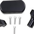 Load image into Gallery viewer, LA Choppers Risers - Solid Top - 3" - Black LA-7442-03B - Main Product View