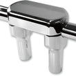 Load image into Gallery viewer, LA Choppers Risers - Solid Top - 4" - Chrome LA-7442-04 - Side View