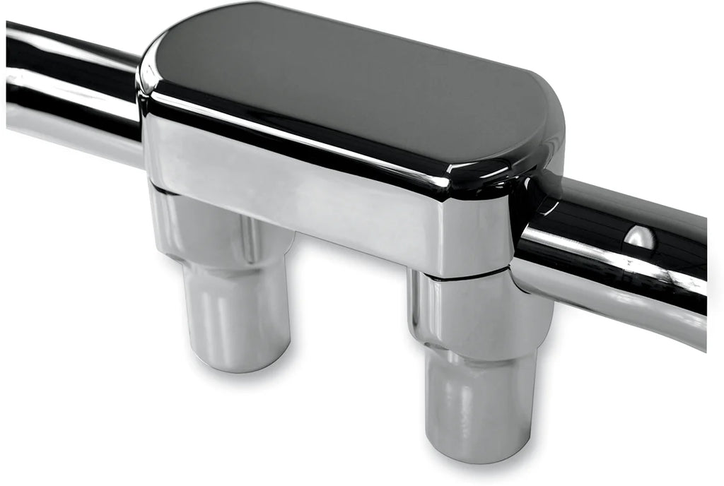 LA Choppers Risers - Solid Top - 4" - Chrome LA-7442-04 - Detail View