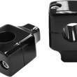 Load image into Gallery viewer, LA Choppers Risers - Square - 1-1/2" - Black LA-7407-01B - Main Product View