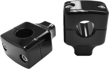 Load image into Gallery viewer, LA Choppers Risers - Square - 1-1/2" - Black LA-7407-01B - Main Product View