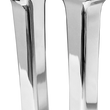 Load image into Gallery viewer, LA Choppers Risers - Square - 1-1/2" - Black LA-7407-01B - Side View