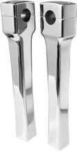 Load image into Gallery viewer, LA Choppers Risers - Square - 1-1/2" - Black LA-7407-01B - Side View