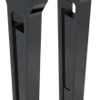 Load image into Gallery viewer, LA Choppers Risers - Straight - 10"- Black Anodized LA-7470-10B - Main Product View