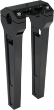 Load image into Gallery viewer, LA Choppers Risers - Straight - 10"- Black Anodized LA-7470-10B - Main Product View