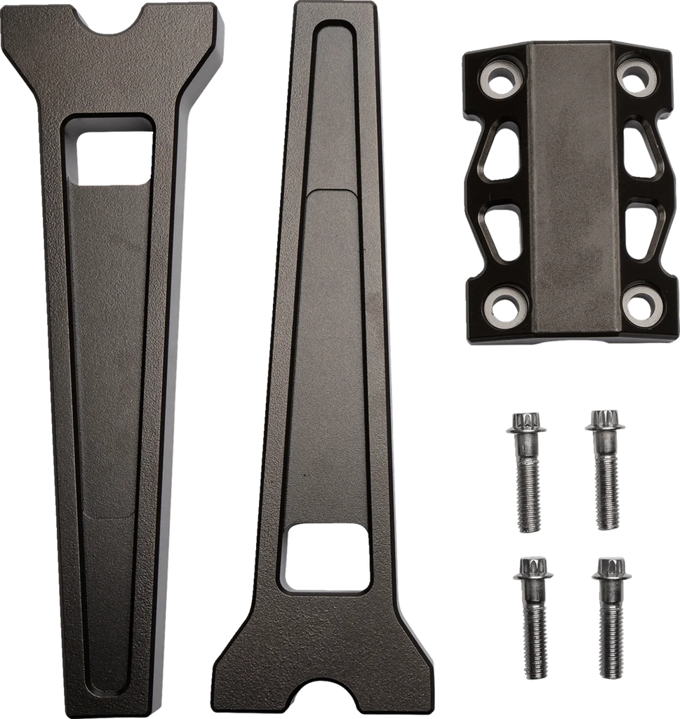 LA Choppers Risers - Straight - 10" - Bronze LA-7470-10Z - Main Product View