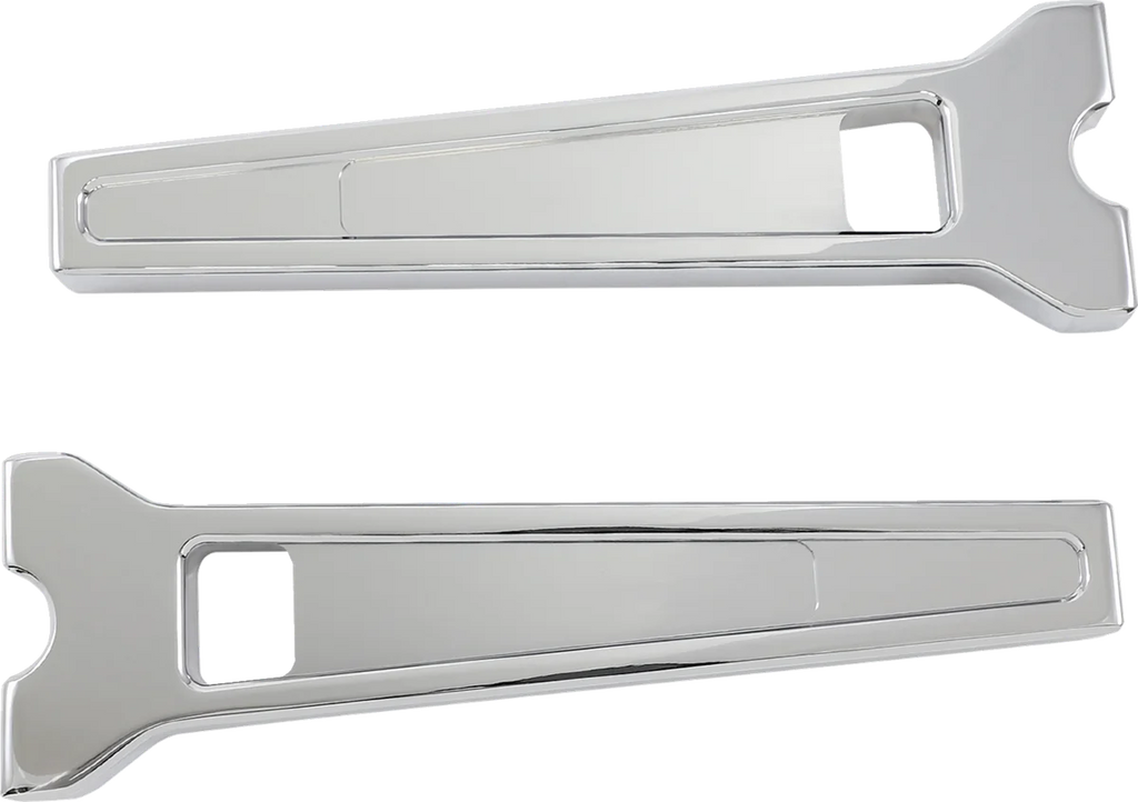 LA Choppers Risers - Straight - 10" - Chrome LA-7470-10C - Main Product View