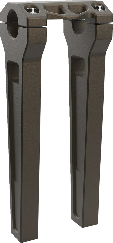 LA Choppers Risers - Straight - 10" x 1-1/4" - Bronze LA-7480-10Z - Main Product View