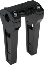 Load image into Gallery viewer, LA Choppers Risers - Straight - 6" - Black Anodized LA-7470-06B - Main Product View