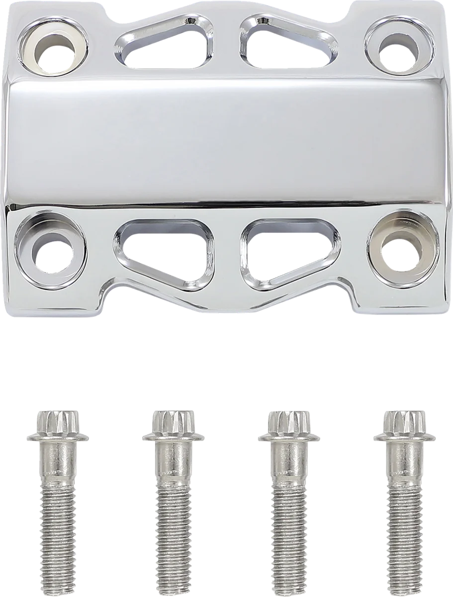 LA Choppers Risers - Straight - 6" - Chrome LA-7470-06C - Side View