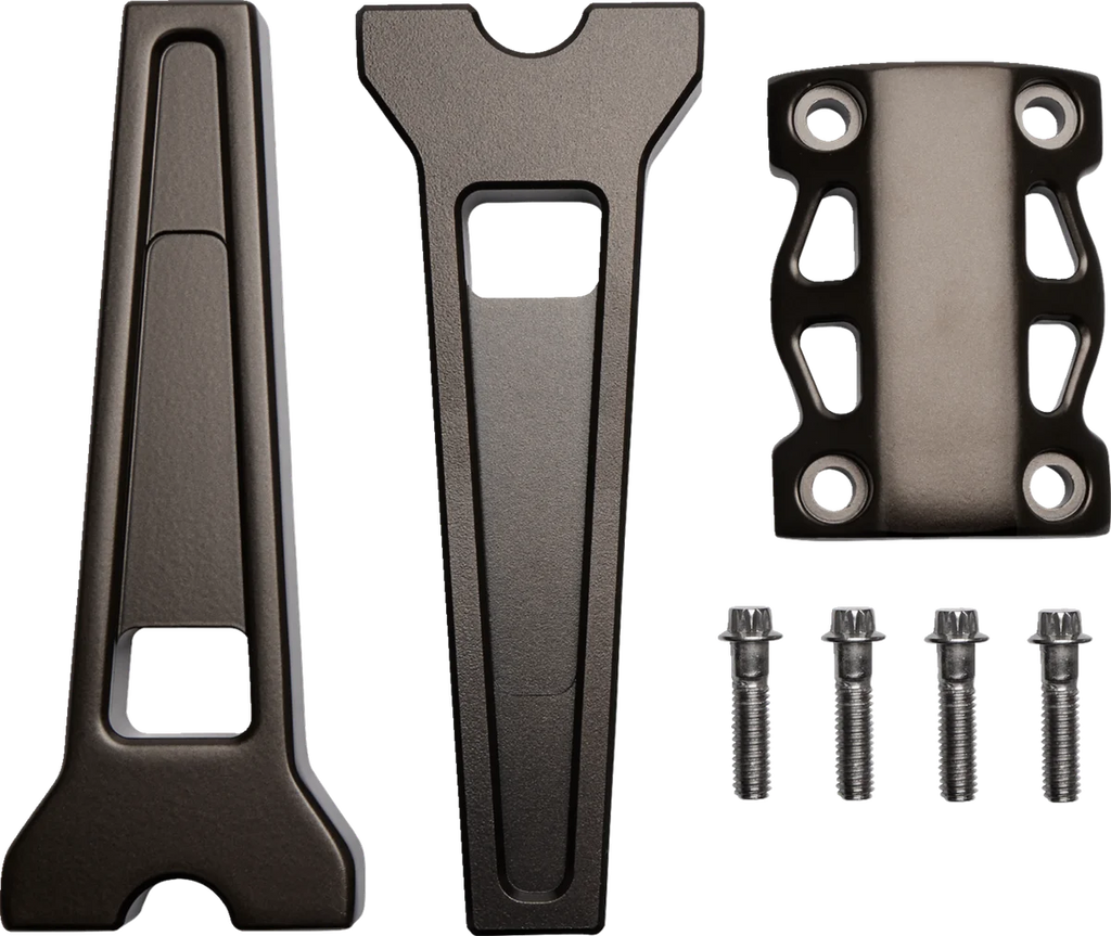 LA Choppers Risers - Straight - 8" - Bronze LA-7470-08Z - Main Product View