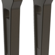 Load image into Gallery viewer, LA Choppers Risers - Straight - 8" x 1-1/4" - Bronze LA-7480-08Z - Main Product View