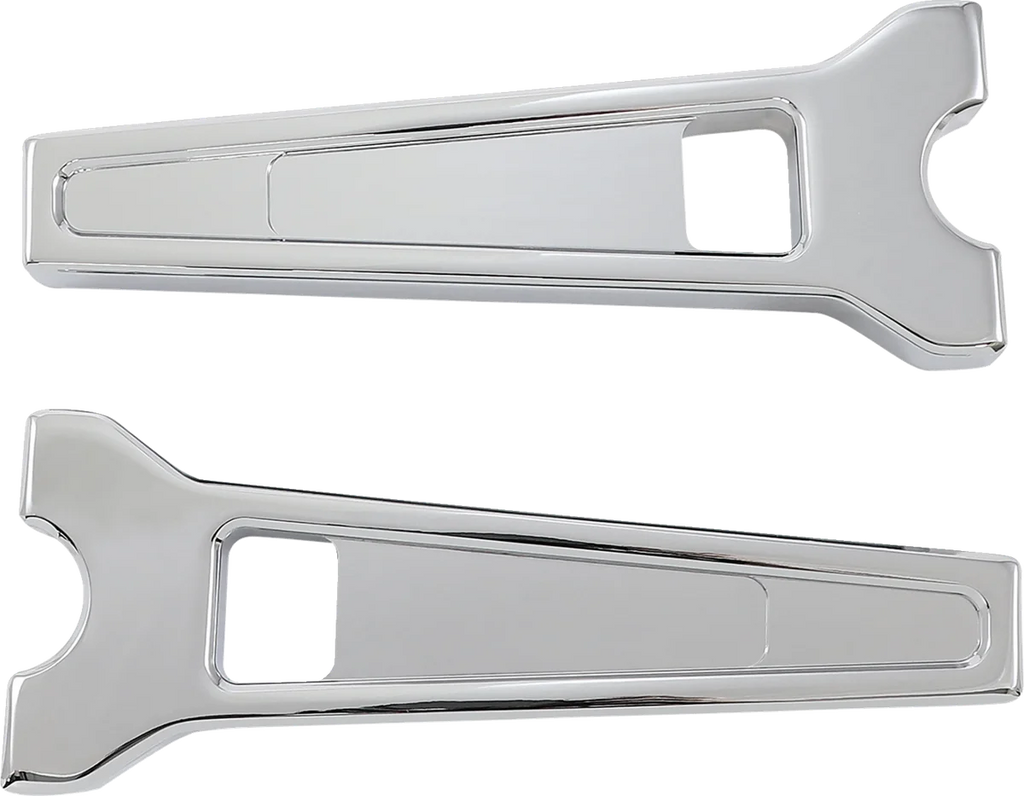 LA Choppers Risers - Straight - 8" x 1-1/4" - Chrome LA-7480-08C - Main Product View