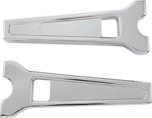 Load image into Gallery viewer, LA Choppers Risers - Straight - 8" x 1-1/4" - Chrome LA-7480-08C - Main Product View
