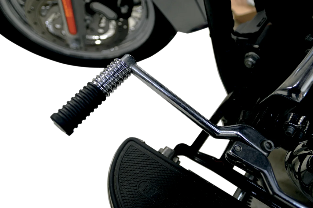 LA Choppers Shift Peg Extension - Chrome LA-7201-00 - Side View