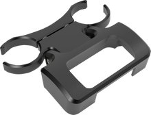 Load image into Gallery viewer, LA Choppers T-Bar Gauge Mount - Black - 1.50&quot; Diameter - M8 Softail LA-7398-20B - Main Product View