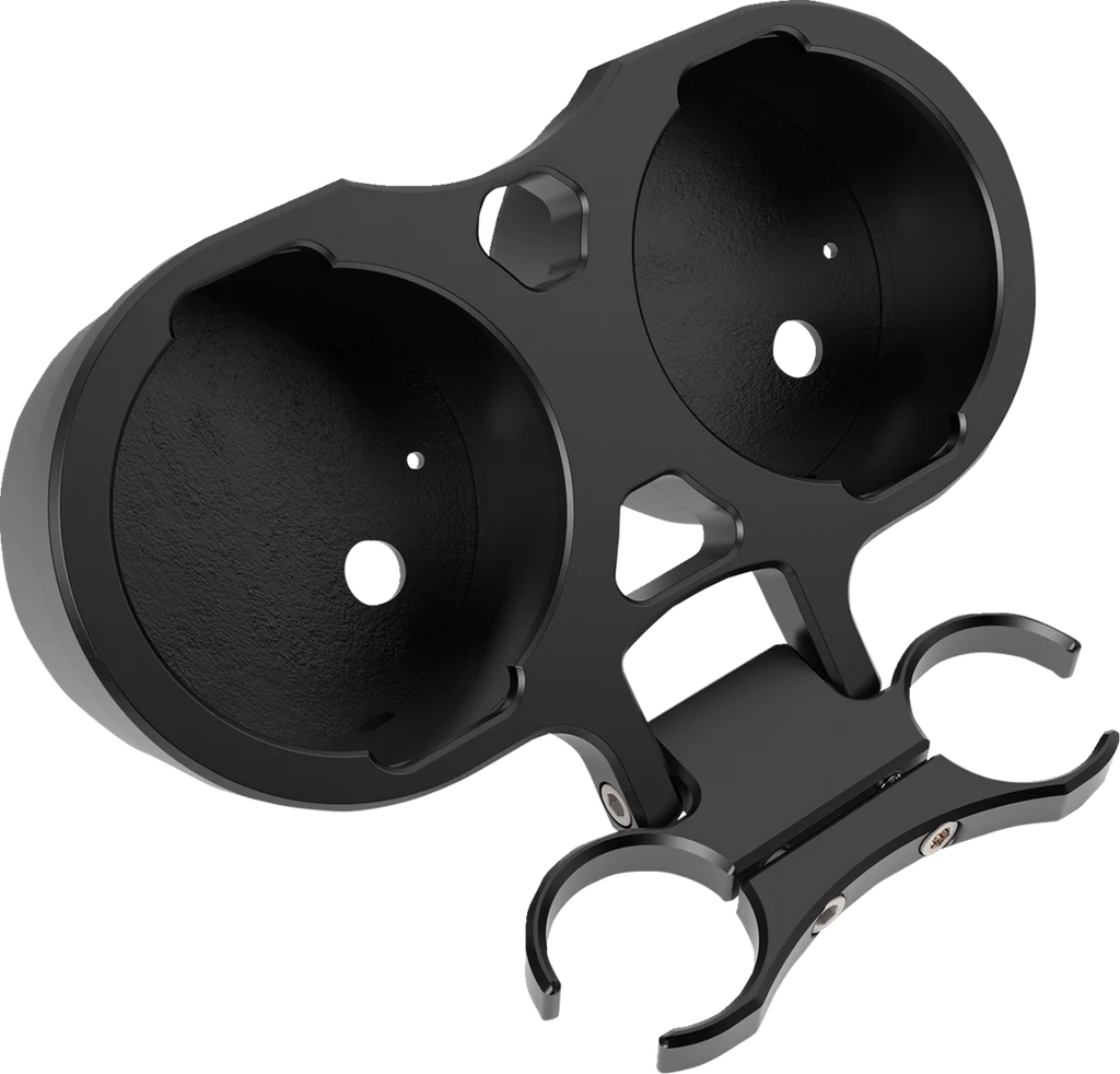 LA Choppers T-Bar Gauge Mount - Dual - Black - 1.25" Diameter LA-7398-12B - Main Product View