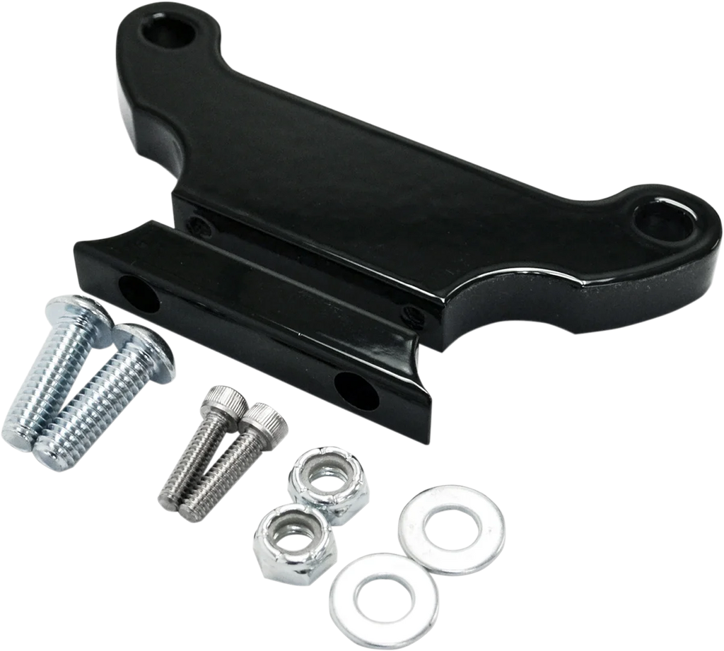 LA Choppers T-Bar Gauge Mount - Gloss Black - 1" Diameter LA-7390-00B - Main Product View