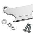 Load image into Gallery viewer, LA Choppers T-Bar Gauge Mount - Gloss Black - 1.5" Diameter LA-7390-02B - Side View