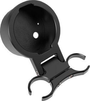 LA Choppers T-Bar Gauge Mount - Single - Black - 1.25" Diameter LA-7398-11B - Main Product View