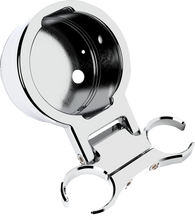 Load image into Gallery viewer, LA Choppers T-Bar Gauge Mount - Single - Chrome - 1.50&quot; Diameter LA-7398-21C - Main Product View